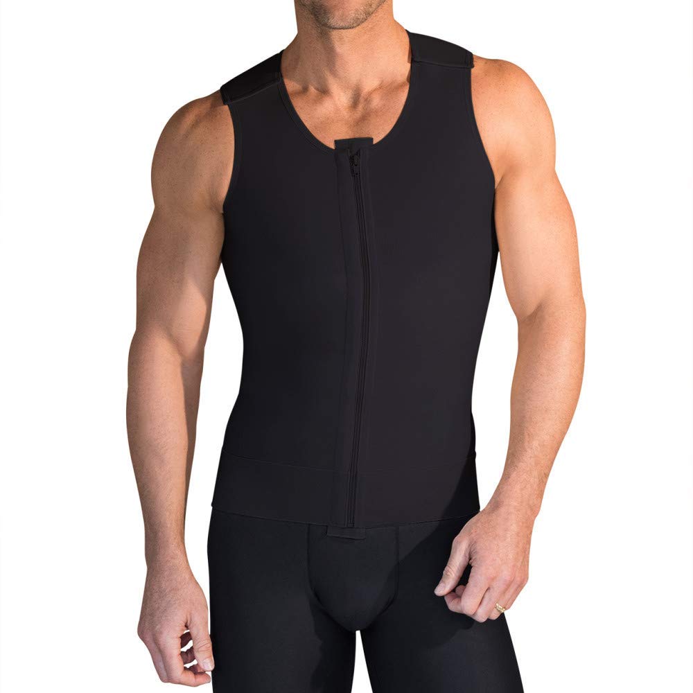 Marena Recovery Men's Adjustable Compression Vest for Post