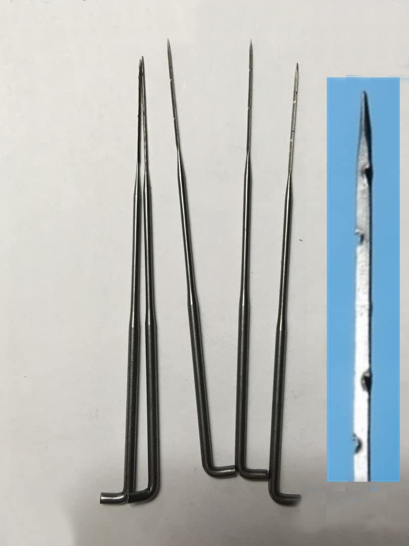 M00705x5-FS Needle Felting Needle 40G FINE Inverted Reversed Pack of 5 for  Needle Felting Reverse MOREZMORE
