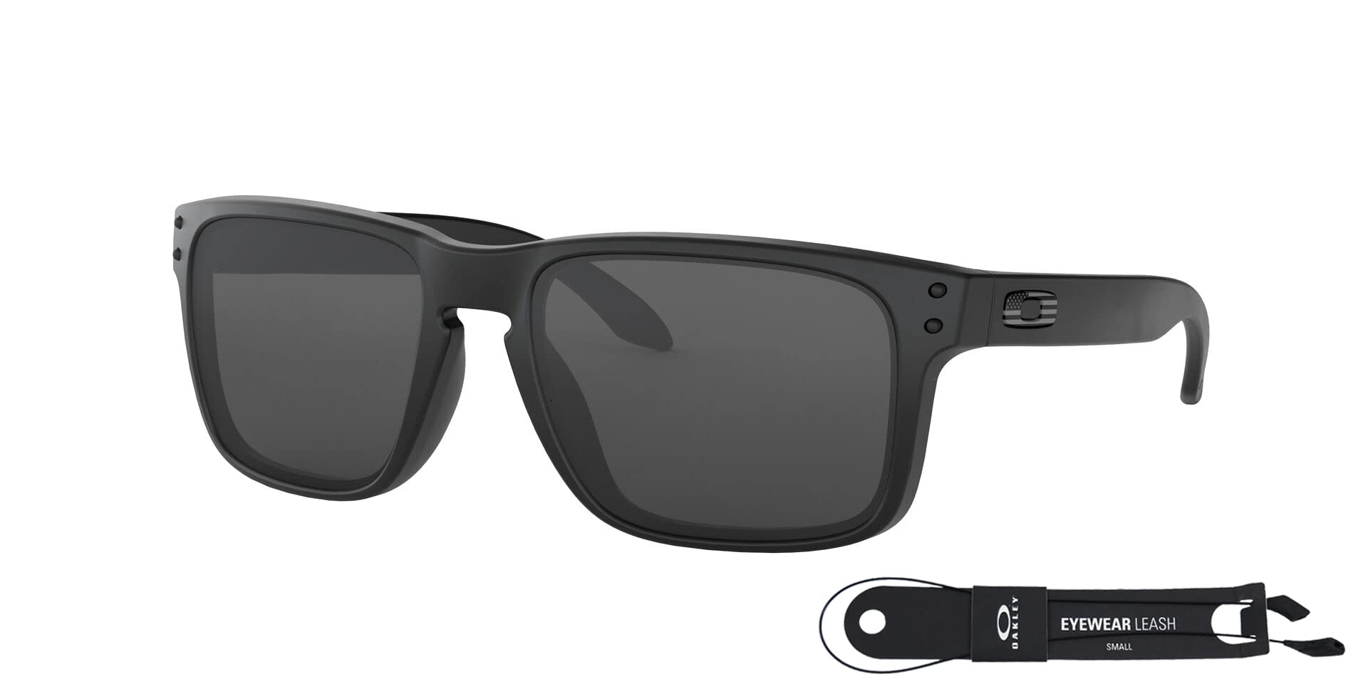 Oakley Holbrook - Square Matte Black Frame Sunglasses For Men
