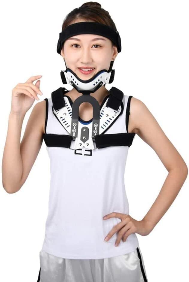Samnuerly Adjustable Neck Protection Orthosis | Lumbar & Thorax Support ...