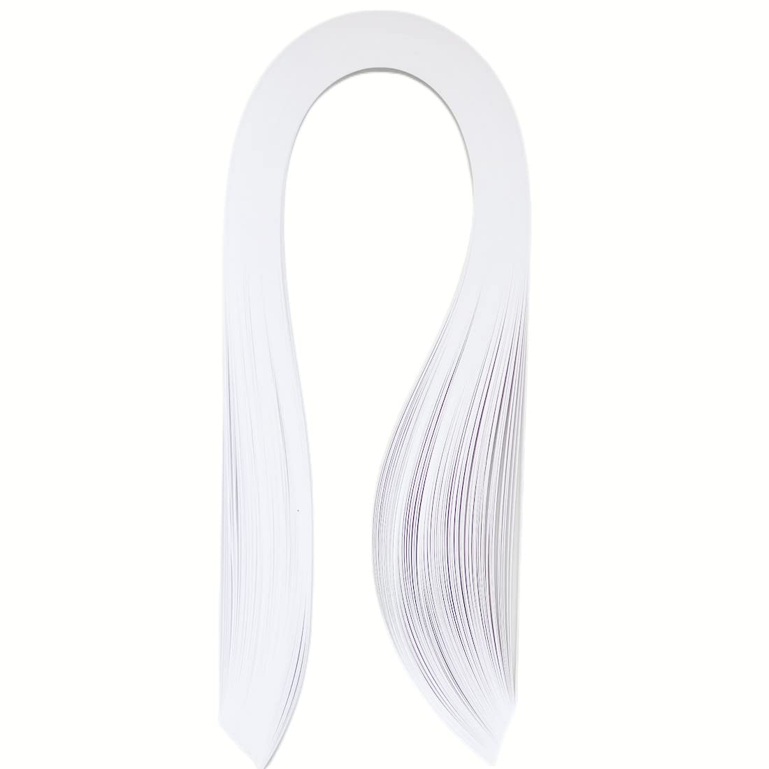 ODETOJOY Quilling Paper Strip 3mm White Quilling Strips 3mm