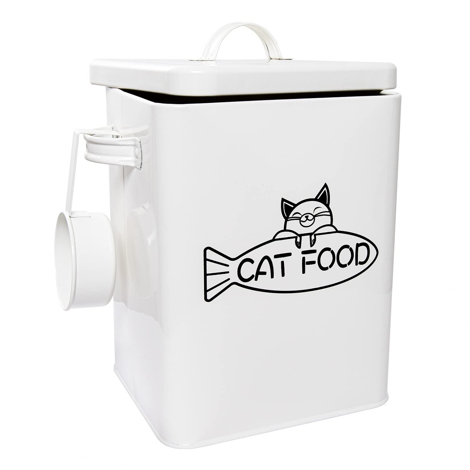 Vumdua Dog and Cat Food Storage Container, Farmhouse Pet Food Storage  Containers with Lid and Dry Food Scoop, Durable Airtight Cat Food Container,  Great Gift for Pet Owners