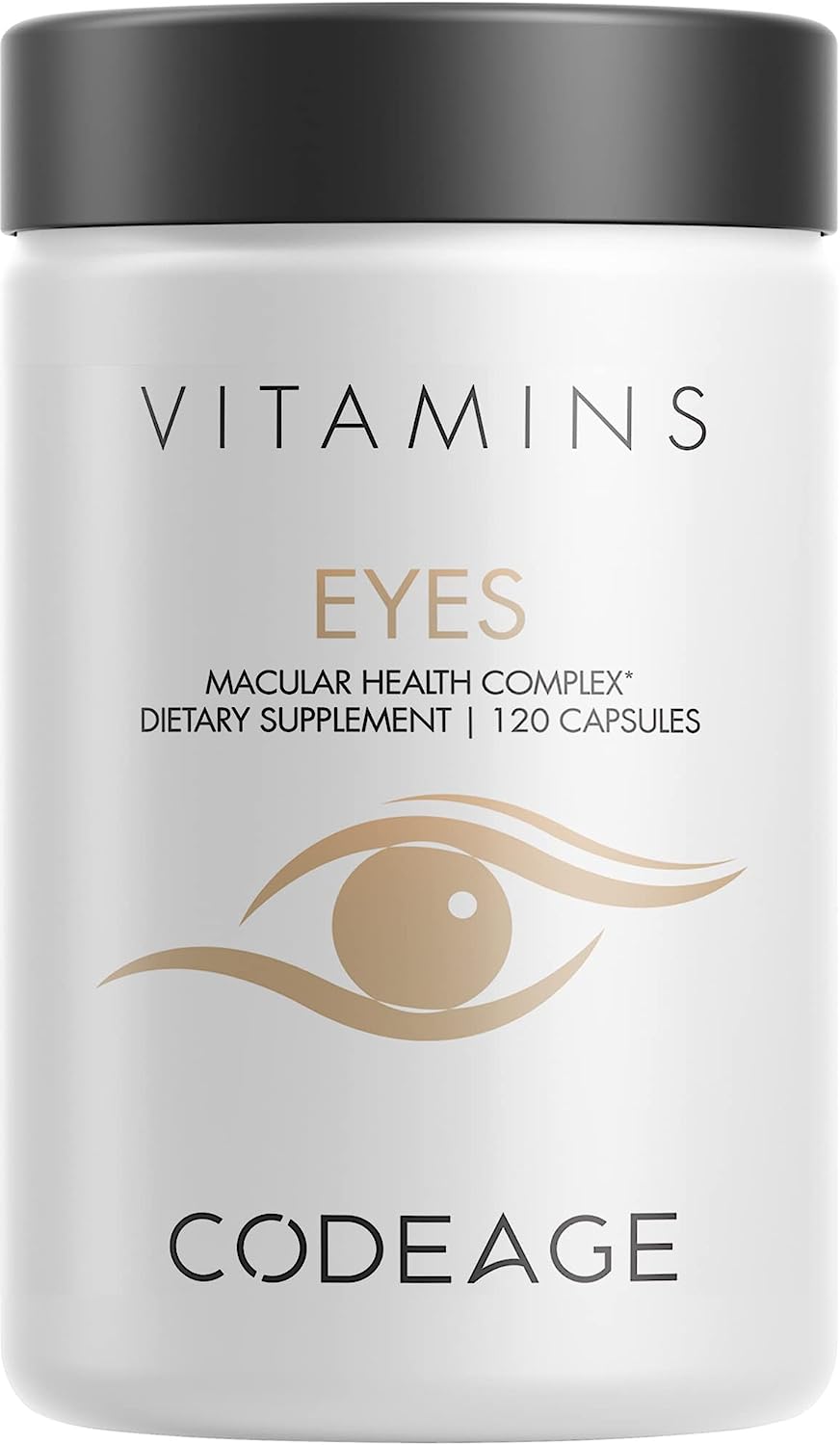 Codeage Eyes Vitamins AREDS 2 Formula Supplement, Lutein, Zeaxanthin