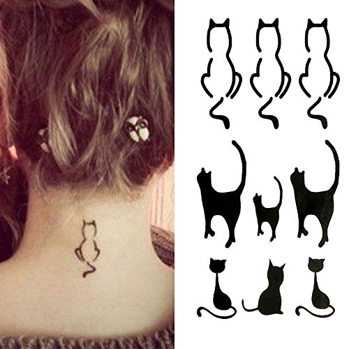 Small Black Cross Temporary Tattoo Set – TattooIcon