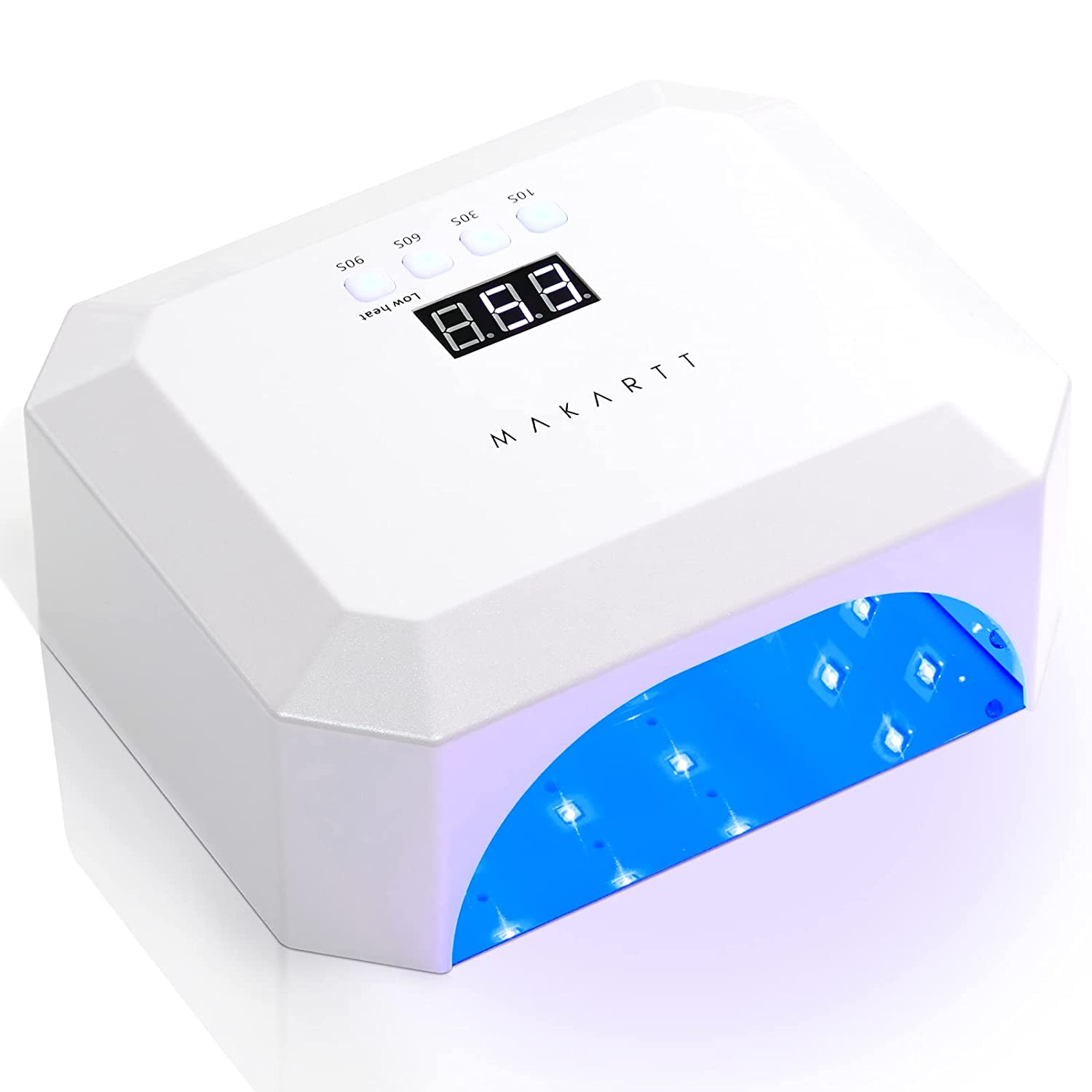 Cordless UV LED Nail Lamp, 54W Gel UV Light Dryer for Nails Gel