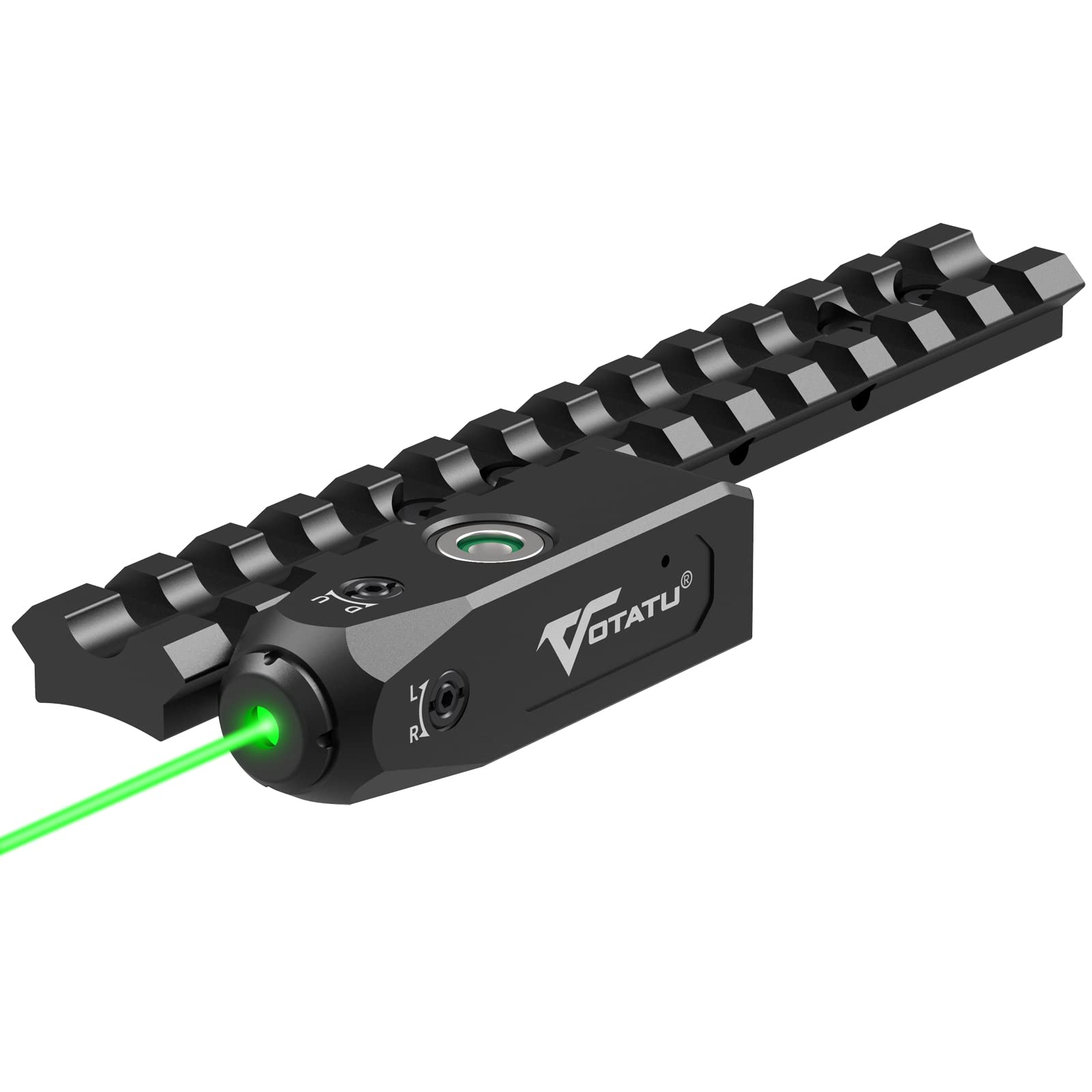Votatu MBL-G Green Laser Sight with Picatinny Mount Fits Mossberg  Series,Low-Profile Tactical Laser Sight with Strobe Function USB Magnetic  Rechargeable
