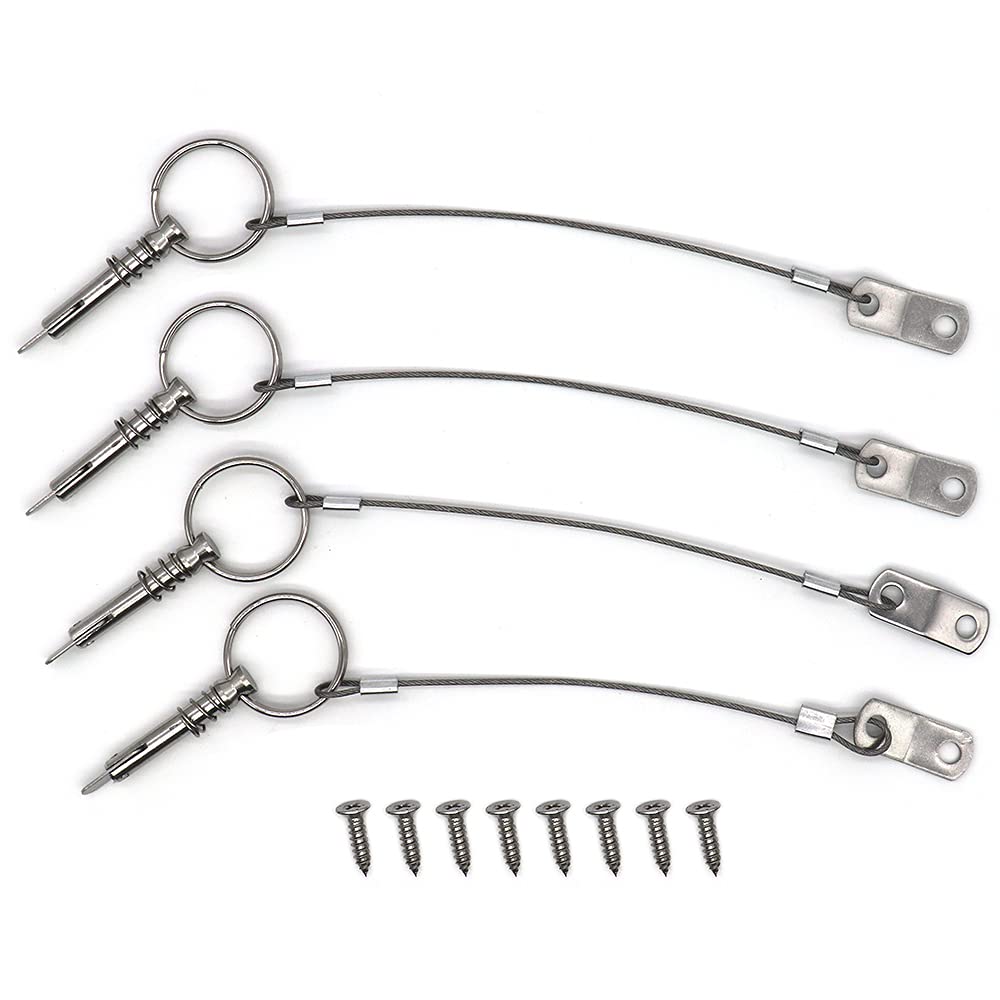 Quick Release Pin Stainless Steel Pins Marine Safety Pin Spring