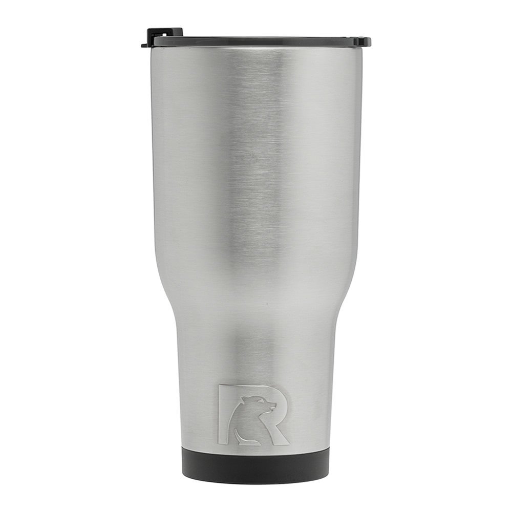 RTIC Double Wall Vacuum Insulated Tumbler, 40 oz, Stainless Steel
