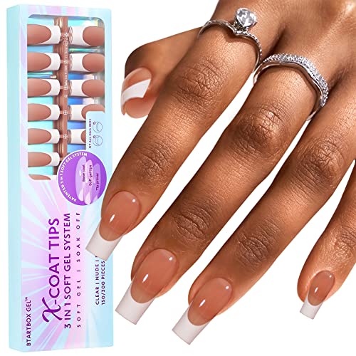 Wedding soft beige manicure with silver on square nails Stock Photo | Adobe  Stock
