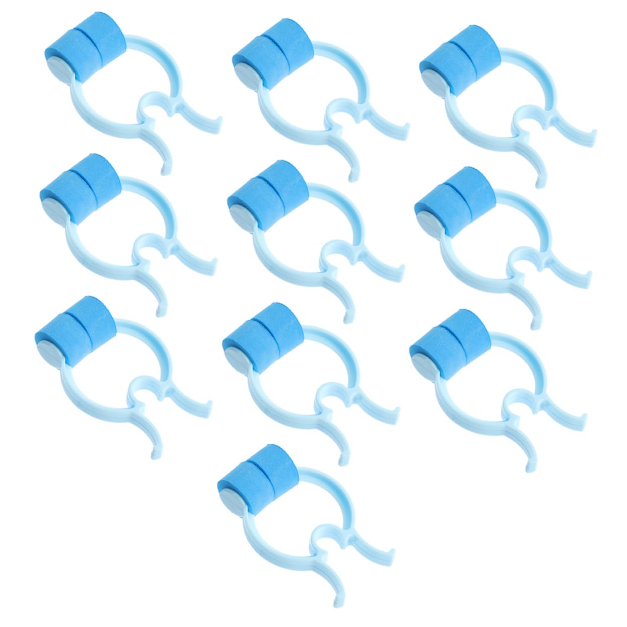 Healeved 10pcs Nose Correction Clip Accessories for Men Nursing Accessories  Plastic Clips Nosebleed Clamp Nose Pinchers for Nosebleeds Nose Bleed  Stopper Clip Pom Blue Nose Bleed Accessory