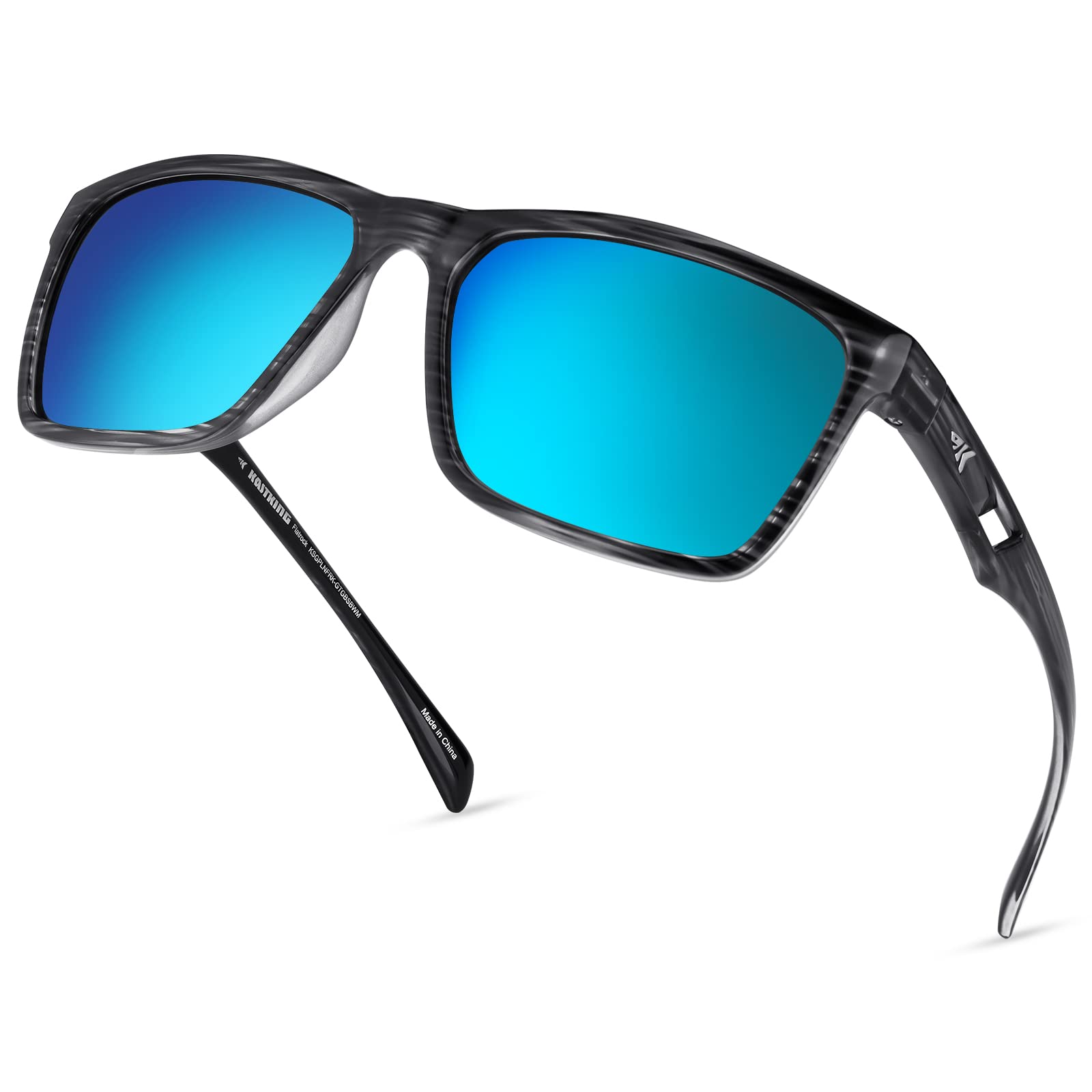 Polarized Sport Sunglasses for Men and Women,Ideal for Driving Fishing  Cycling and Running,UV Protection