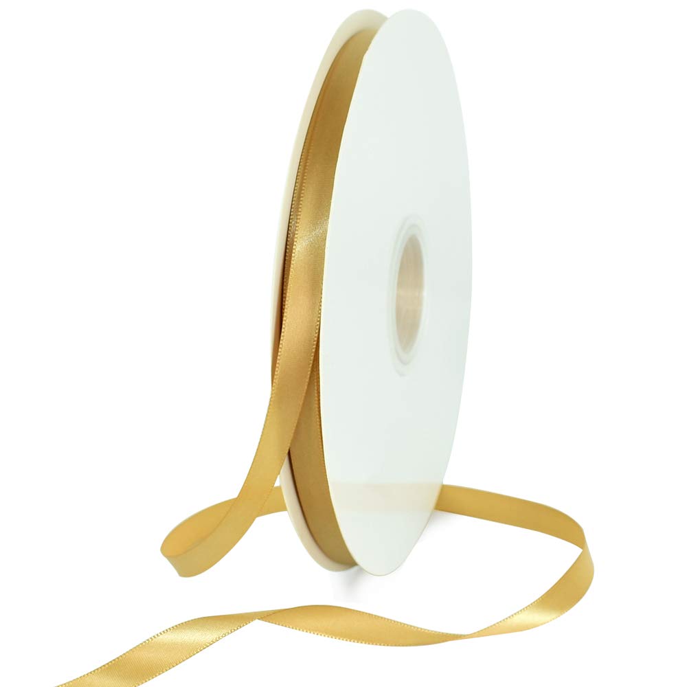 1/2 Inch Single Face Satin Ribbon 100 Yards for Gift Wrapping - RibbonBuy