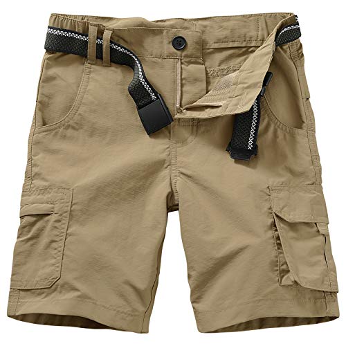 Asfixiado Kids' Boys' Cargo Shorts Outdoor Quick Dry Elastic Waist Fishing  Camping Casual Fishing Cargo Shorts #