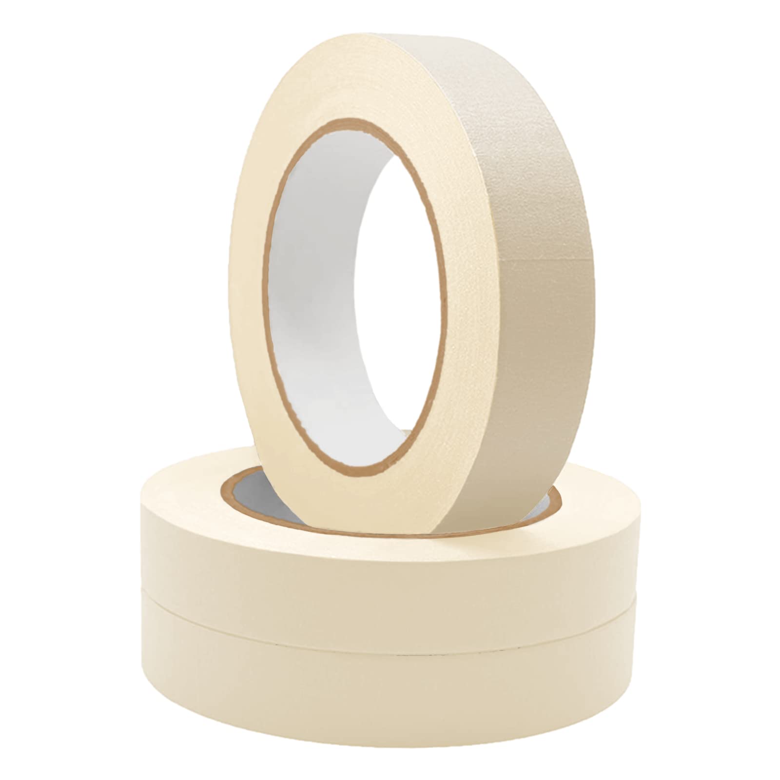 A2PT02 TIANBO FIRST Masking Tape, Masking Tape 1.41 Inch Wide Thin Masking  Tape Bulk White Painters Tape Beige Masking Tape for Paintin