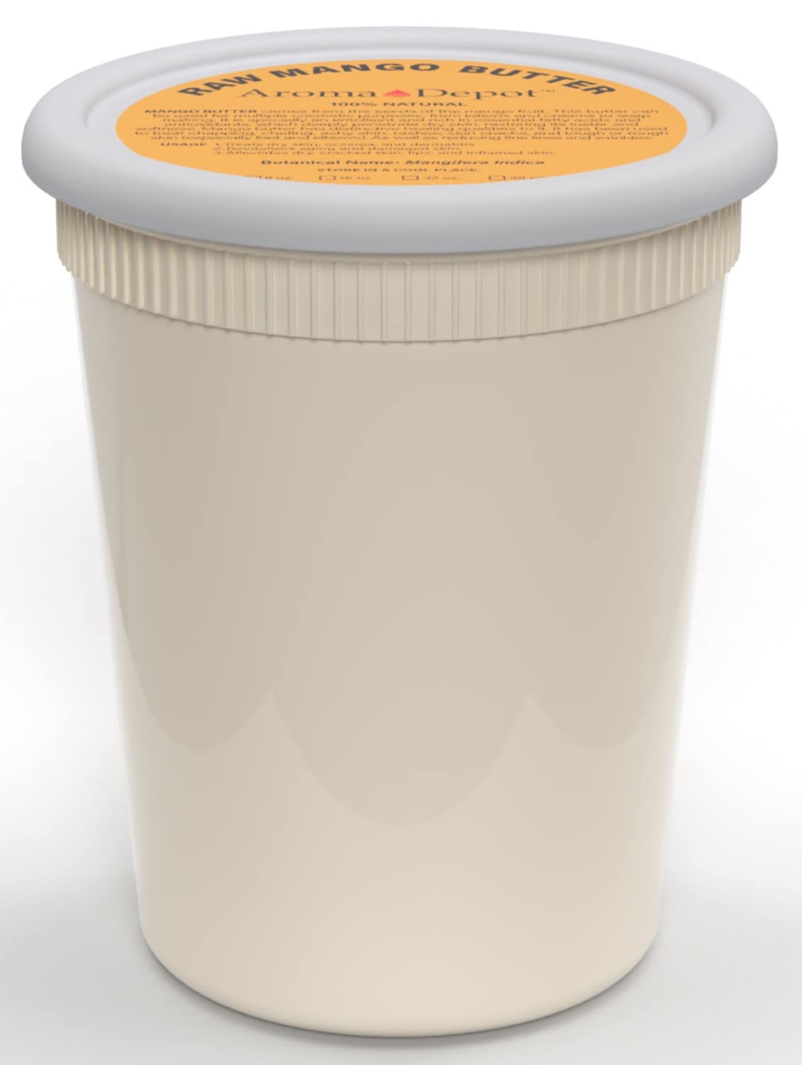 Aroma Depot 2 lb / 32 oz Raw Mango Butter Unrefined 100% Natural