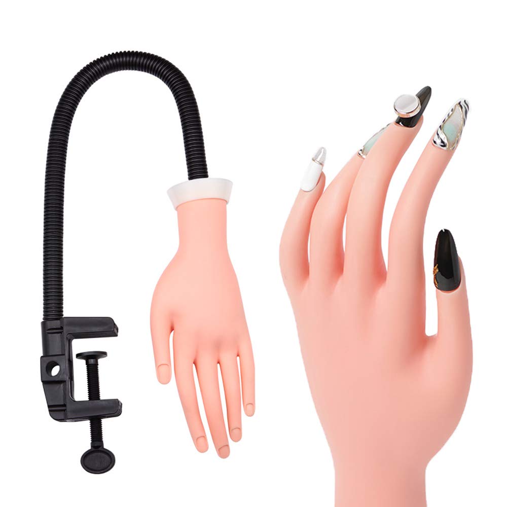 YAMI Practice Hand for Acrylic Nails Nail Hand Practice India | Ubuy