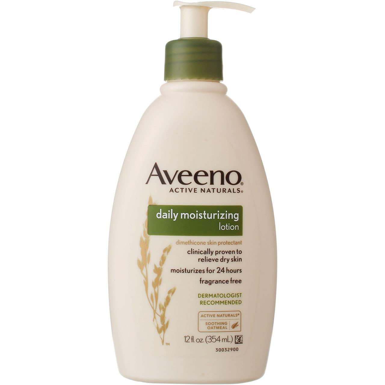 Aveeno Daily Moisturizing Lotion 12 Ounce Pump (354ml) (2 Pack)