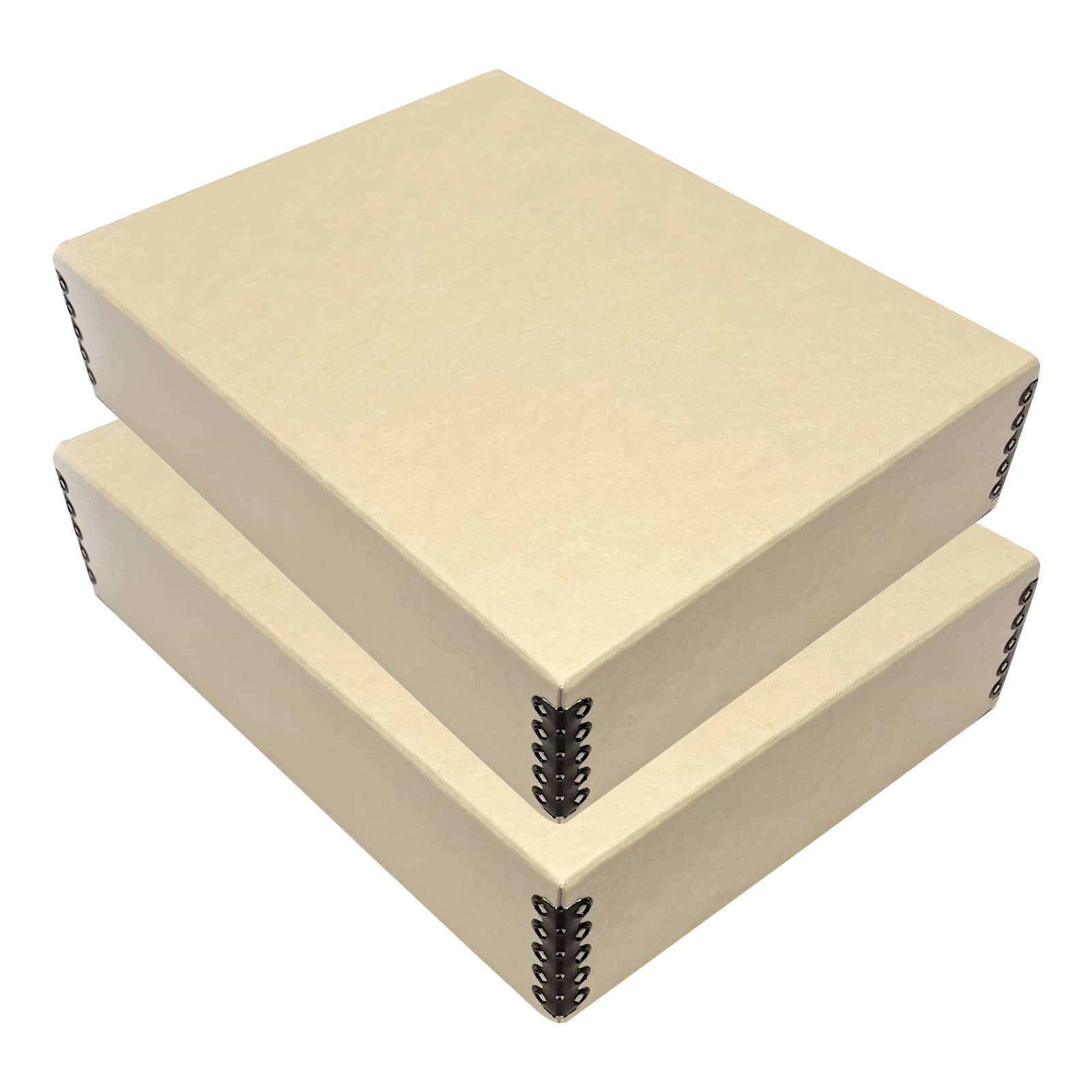 Lineco, Archival Folio Storage Box. Acid-Free, Metal Edge Boxboard