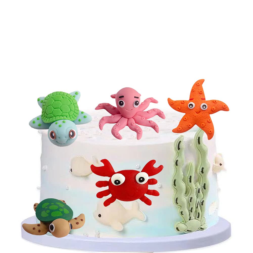 Party Cake Topper Cake Topper For Birthday Baby Shower Party Cake  Decorations Mini Figures Kids Birthday Cake Decoration For Kids Boys 8 Pcs