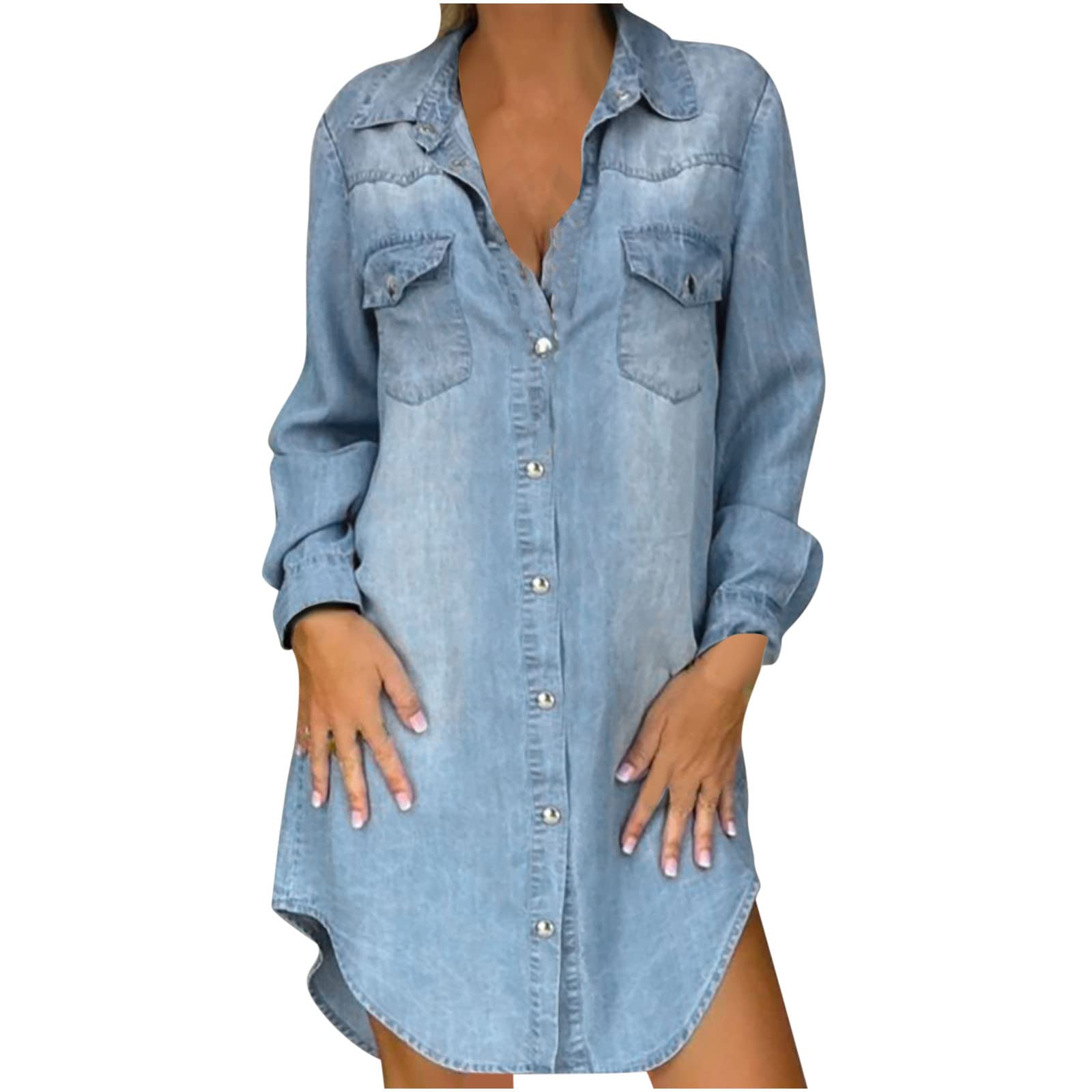 Casual Denim Dress for Effortless Style