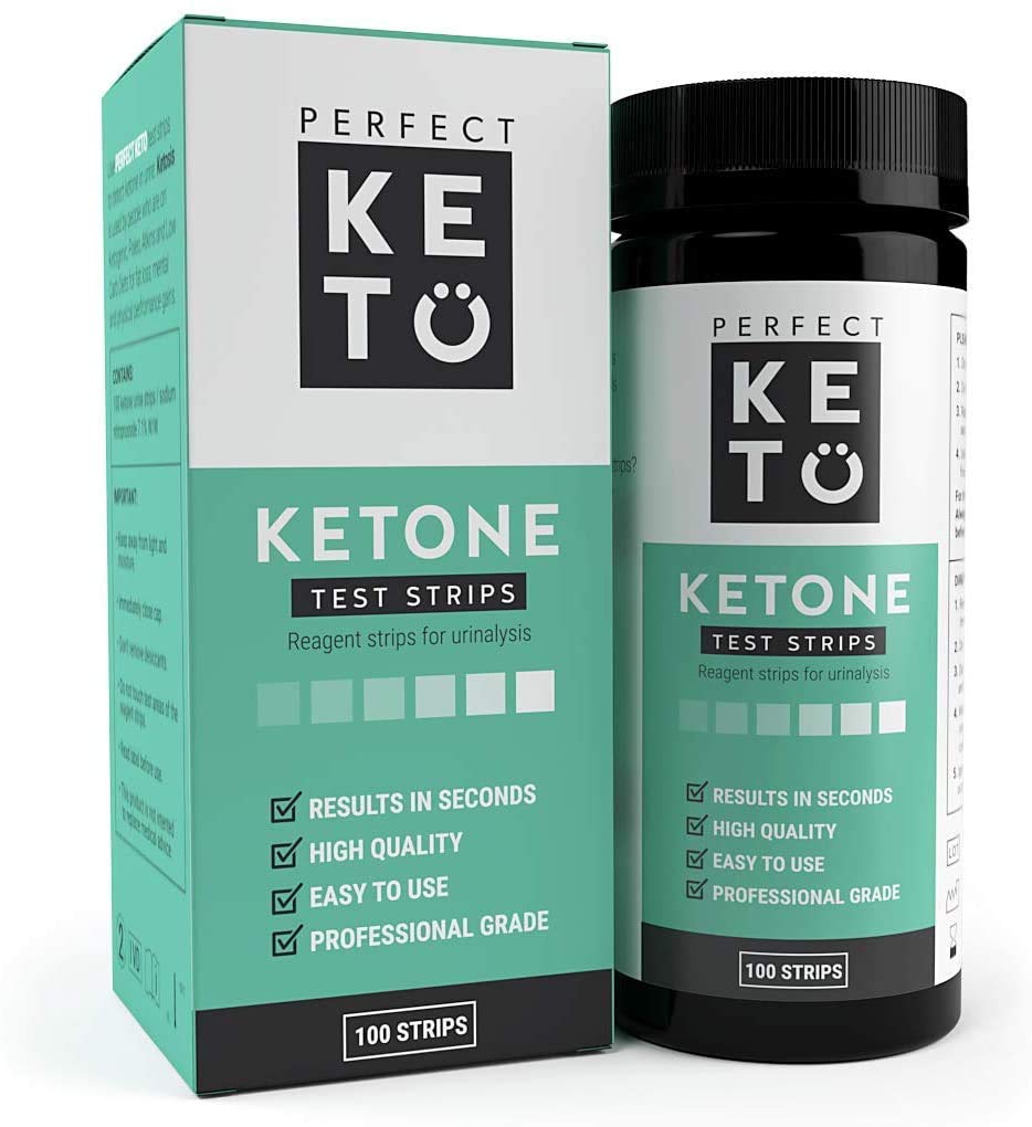 Perfect Keto Test Strips - Best for Testing Ketones in Urine on Low Carb  Ketogenic Diet, Ketosis