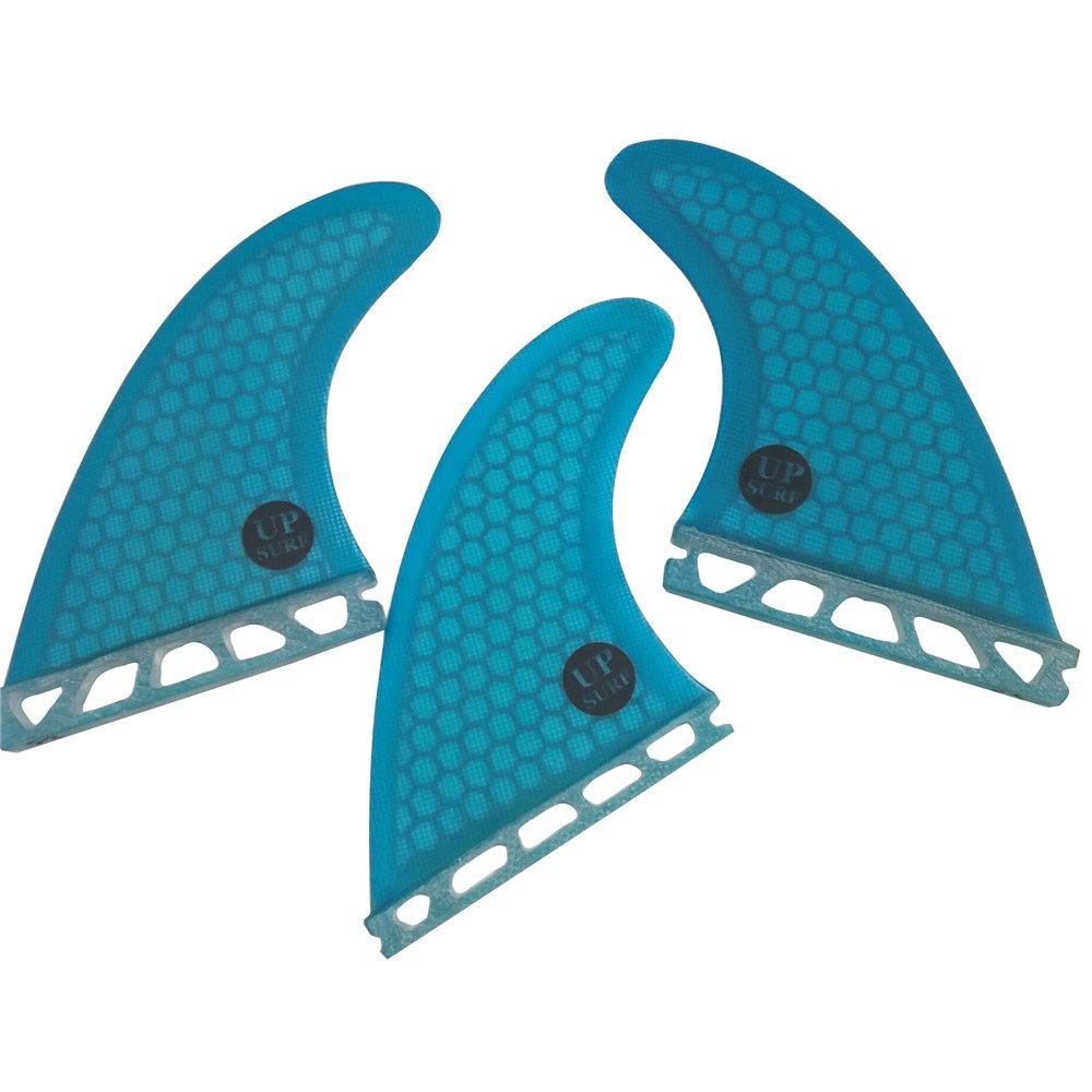 thumbnail image 2 of UPSURF FCS 2 Fins Surfboard Fin PM-M Tri Fins Honeycomb 2 of 13
