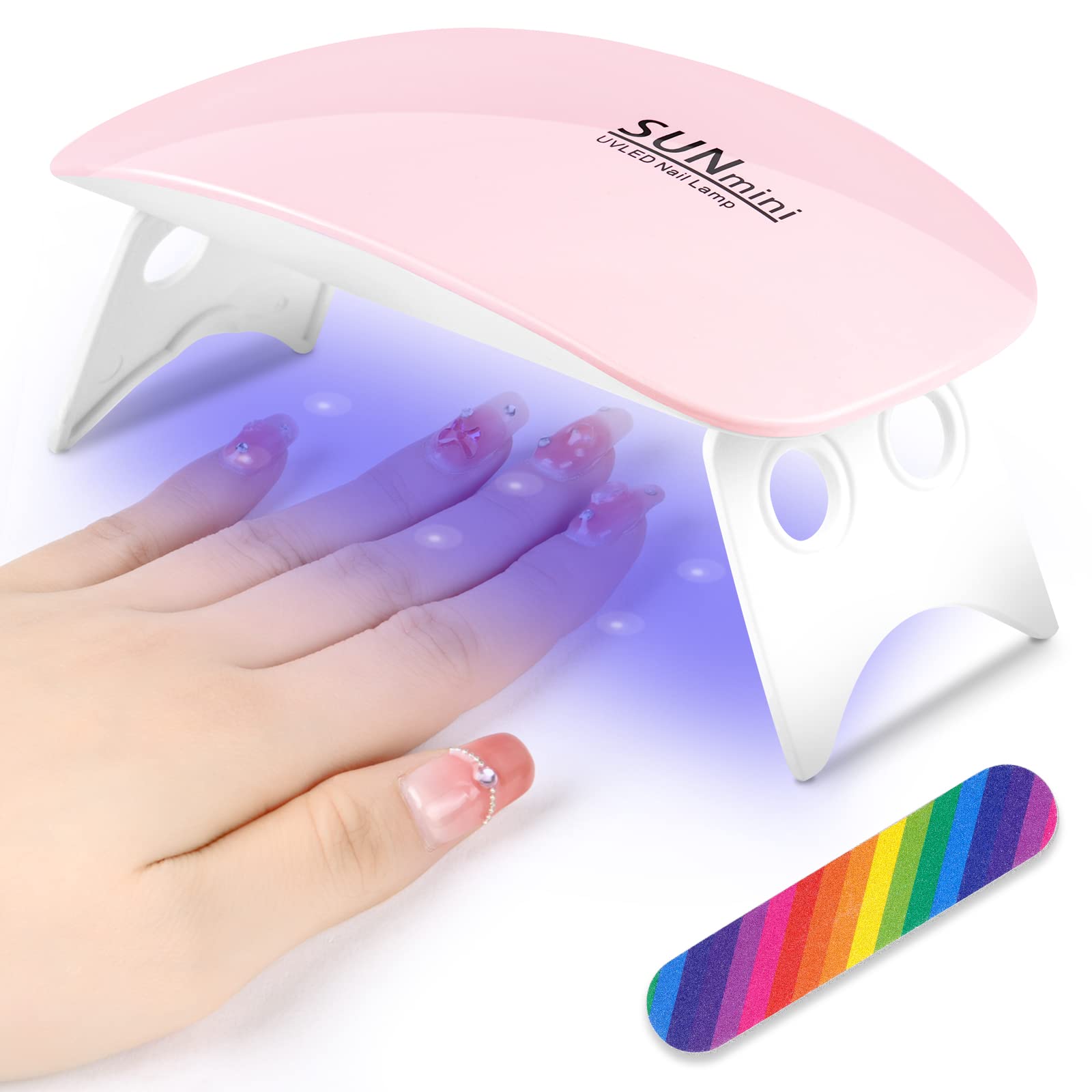 Mini Lampe UV à Ongles LED Portable 18 W – BGlam Reunion