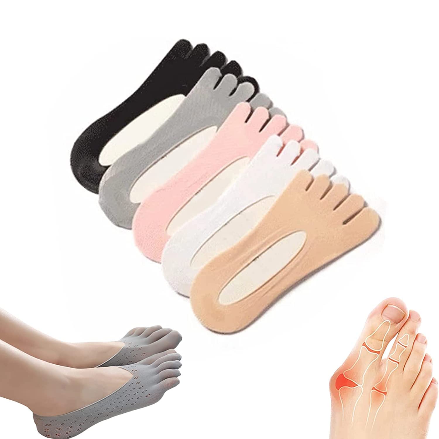 Projoint AntiBunions Health Sock Bunion Corrector Anti Bunions Health Socks  Bunion Relief Socks Orthopedic Compressing Sock