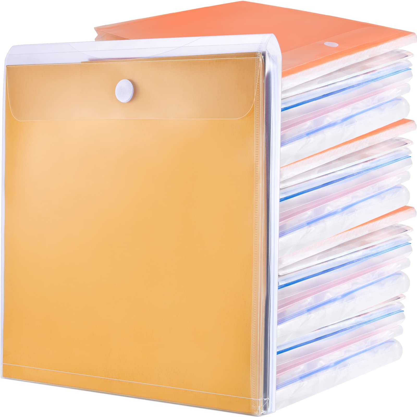 36 Pcs 12 x 12 Scrapbook Paper Storage Organizer Top Loading