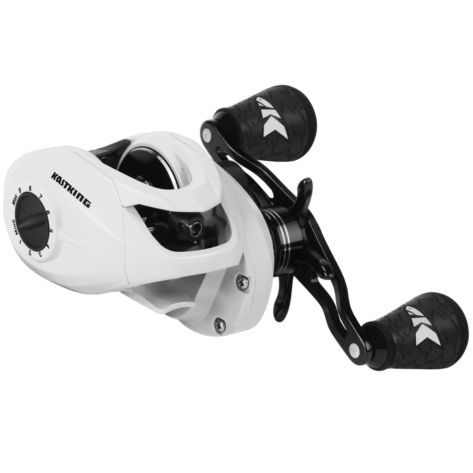 KastKing Crixus Baitcasting Reels, 6.5:1/7.2:1 Gear Ratio Fishing Reels,  17.6lbs Carbon Disc