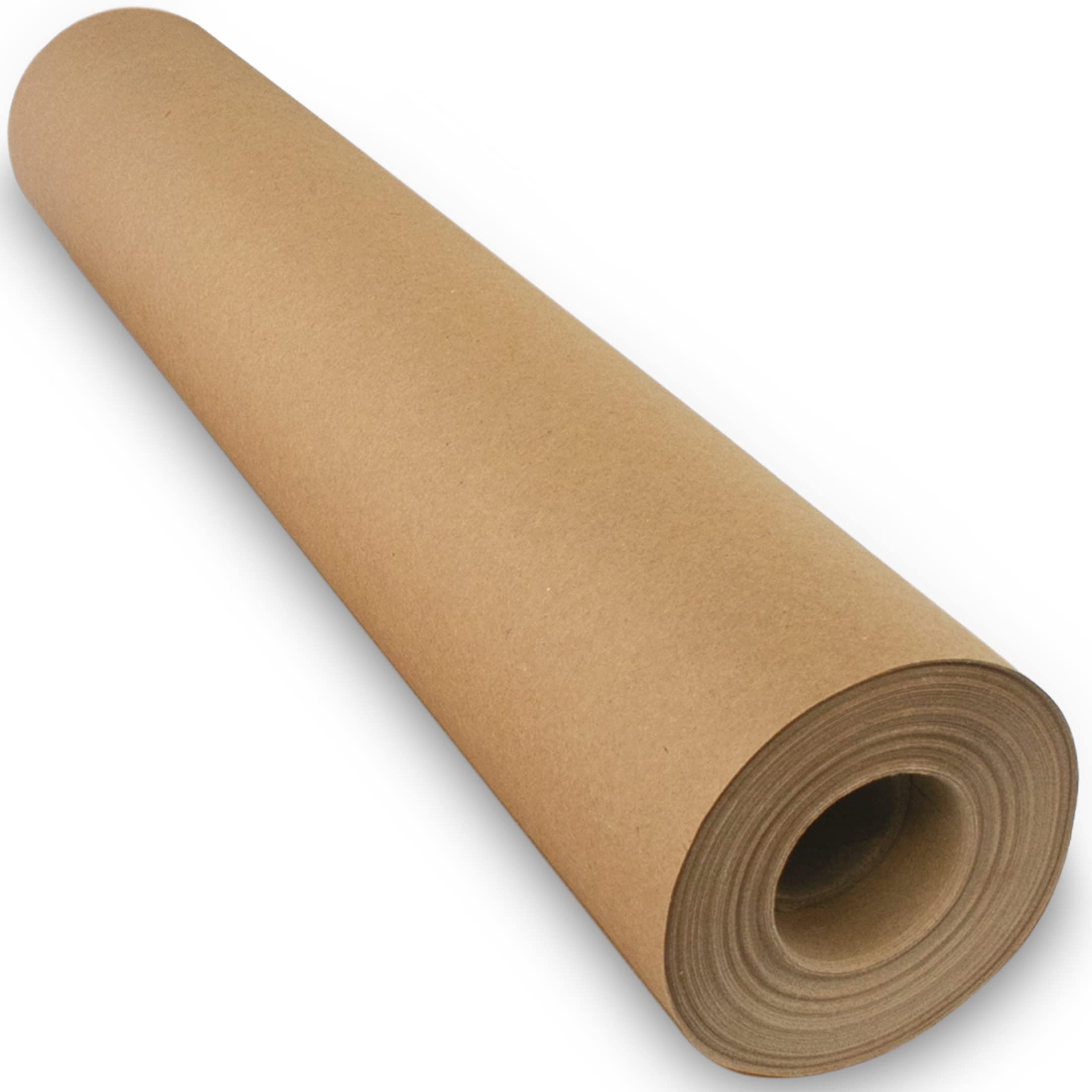 Brown Kraft Paper Roll 17.5 in x 1320 in (110 ft) Made in The USA - Brown Paper  Roll - Brown Wrapping Paper Roll - Brown Craft Paper Roll - Roll of Paper -  Kraft Wrapping Paper, Shipping Paper