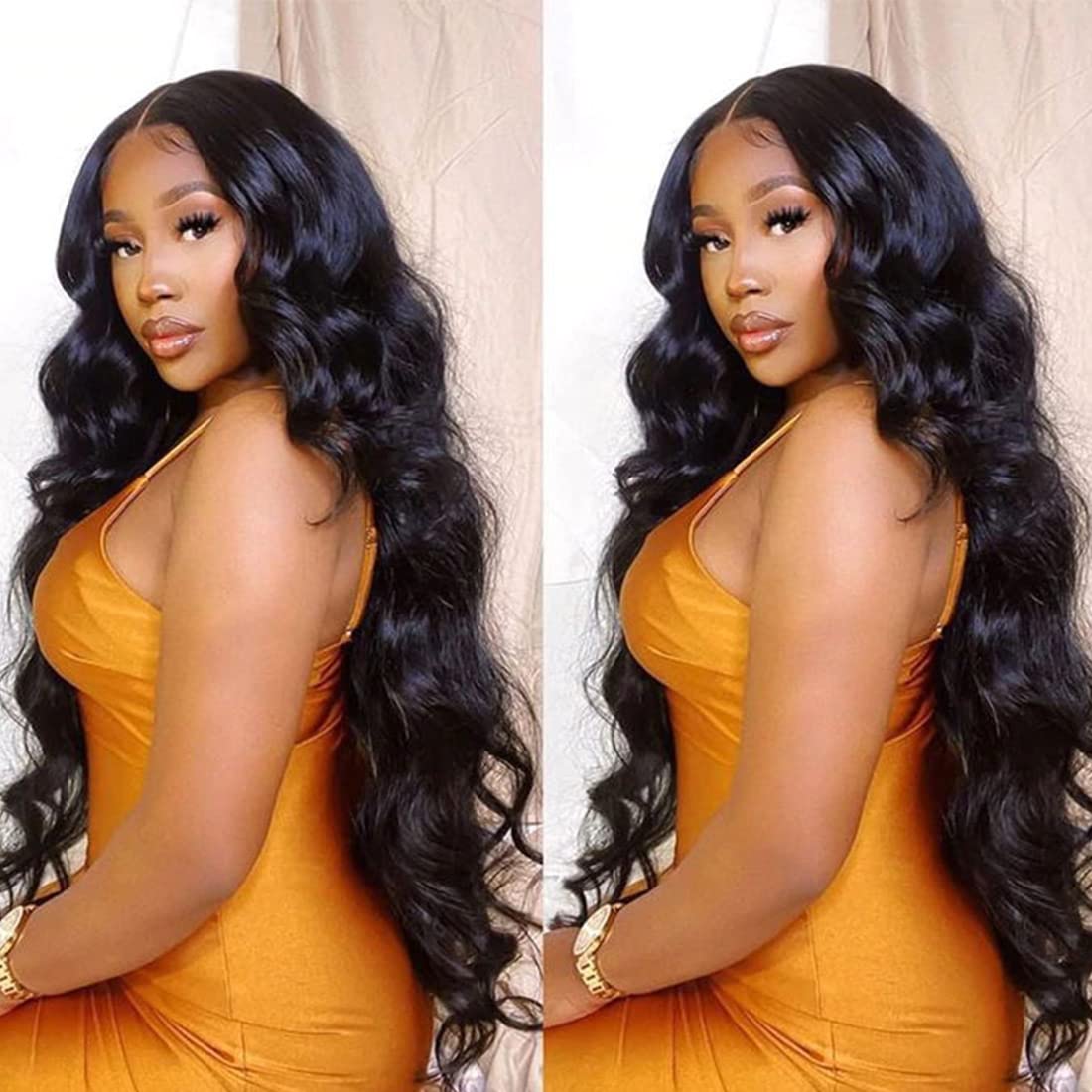 Body Wave Lace Front Wig - Frontal Wigs Human Hair Wigs for Black