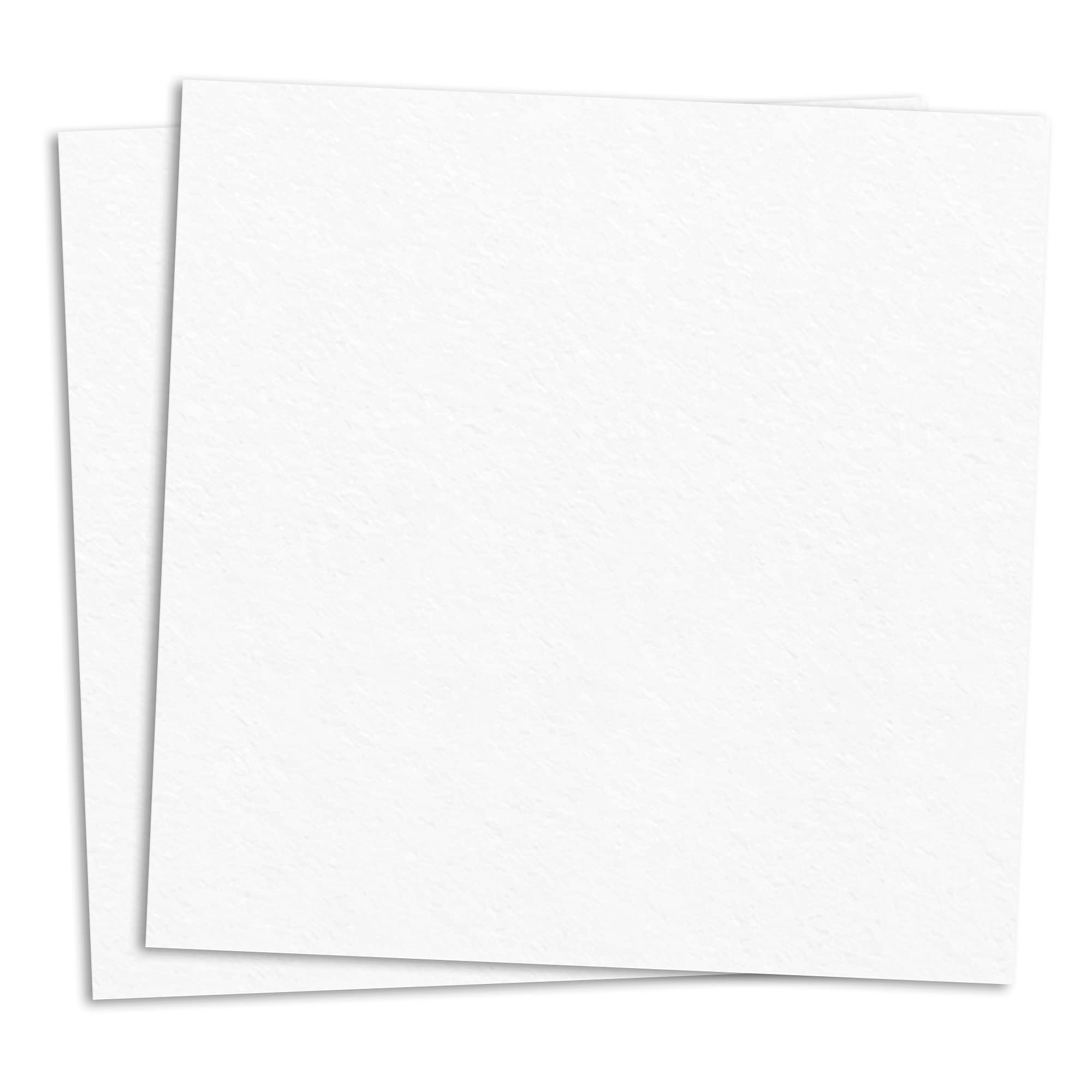 25 Sheets White Cardstock Paper Heavyweight - 110 lb. Cover 12 x 12 White  25 Sheets