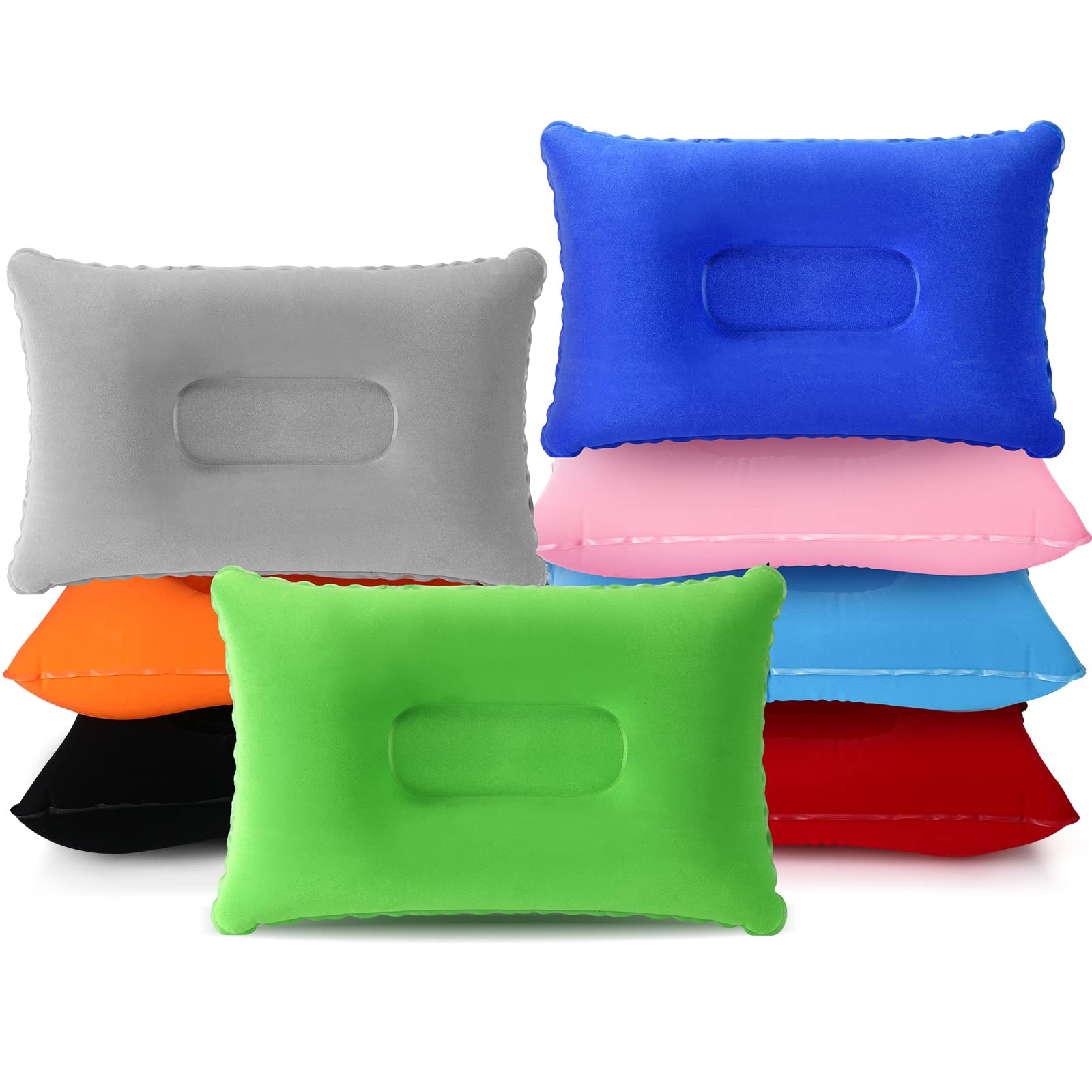 8 Pack Inflatable Camping Pillow Ultralight Travel Pillow Compact