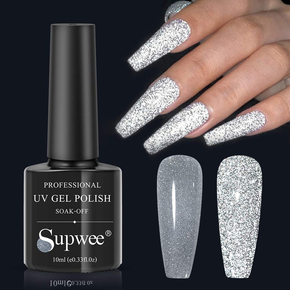 Hybrid Diamond Glitter Gel Nail Polish UV Nail Art Manicure Gel Varnish  Soak Off Sequins Gel Lacquer, जेल ने‌ल पॉलिश - My Online Collection Store,  Bengaluru | ID: 2851552584433