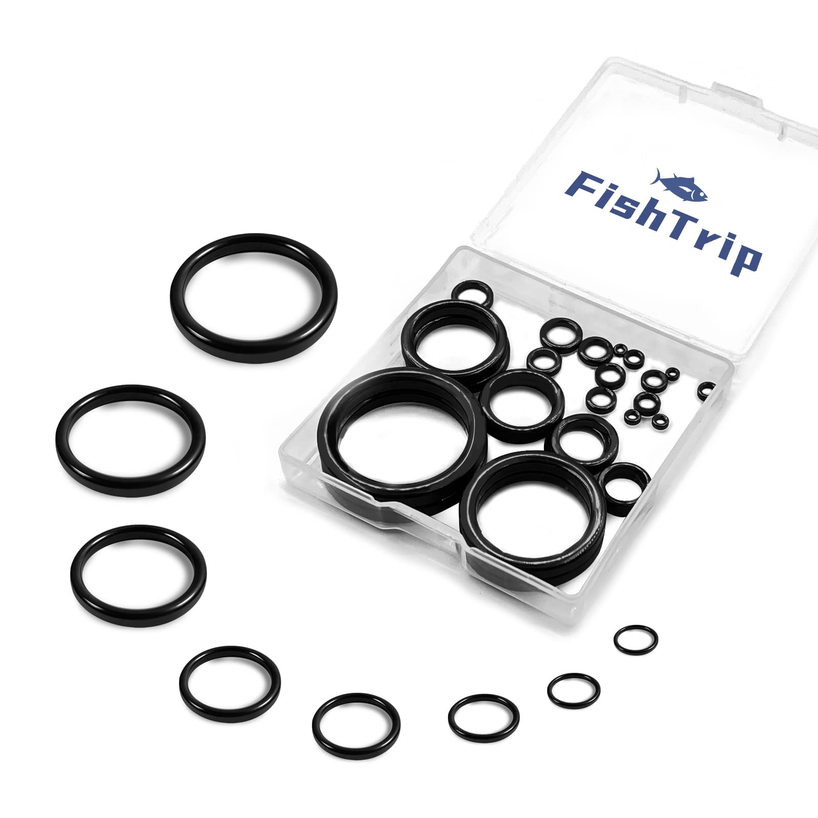 FishTrip Fishing Rod Eyelet Repair Kit 60Pcs/160Pcs Fishing Rod