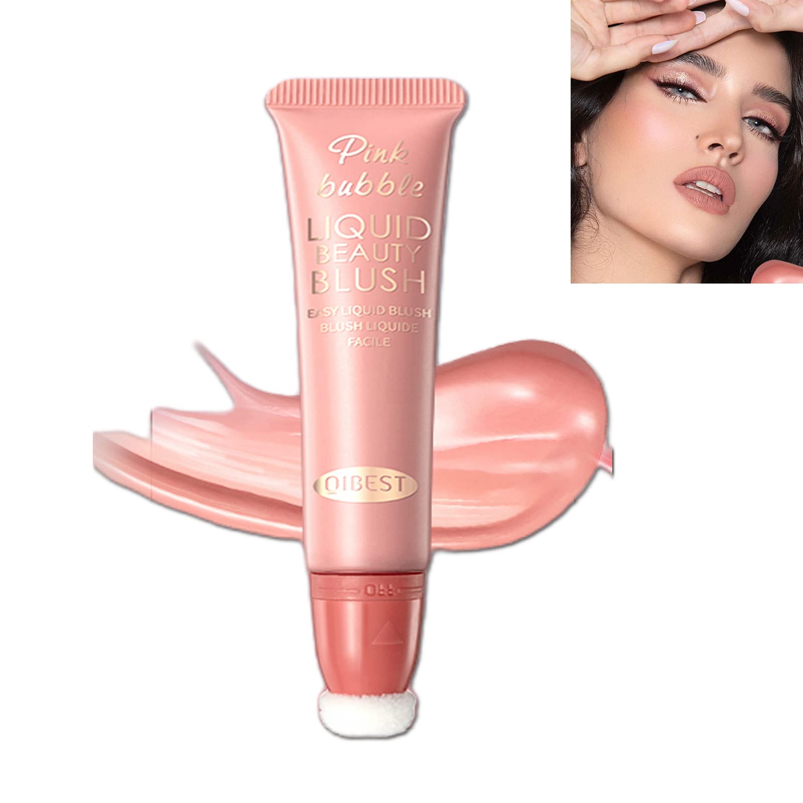  Blush Stick 2-in-1 Cheek and Lip Tint Soft Cream On-the-Go  Blush Stick Blendable for Cheek Makeup，Blush Stick for Cheeks and Lips (Hot  Red) : Beauty & Personal Care