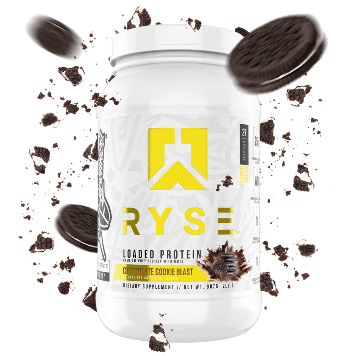 Loaded Premium Whey Protein with MCTs - Chocolate Cookie Blast (2.3 Lbs. /  27 Servings) by Ryse at the Vitamin Shoppe