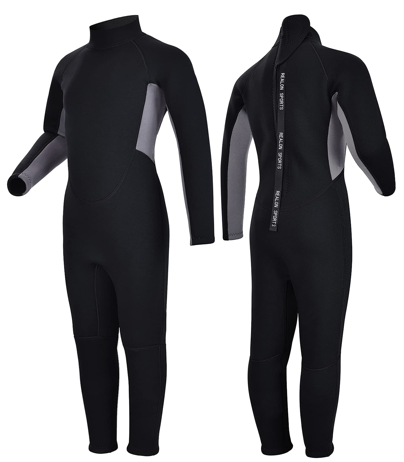 REALON Kids Wetsuit for Boys Girls Children, Neoprene Full Wet