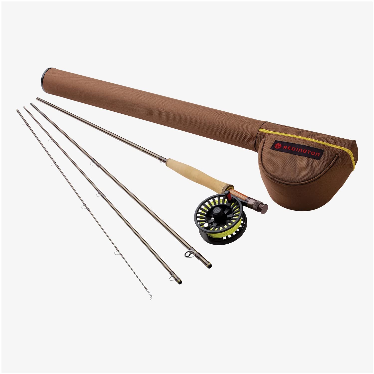 Redington Path Fly Rod Combo Kit with Pre-Spooled Crosswater Reel, Medium- Fast Action Rod 890-4