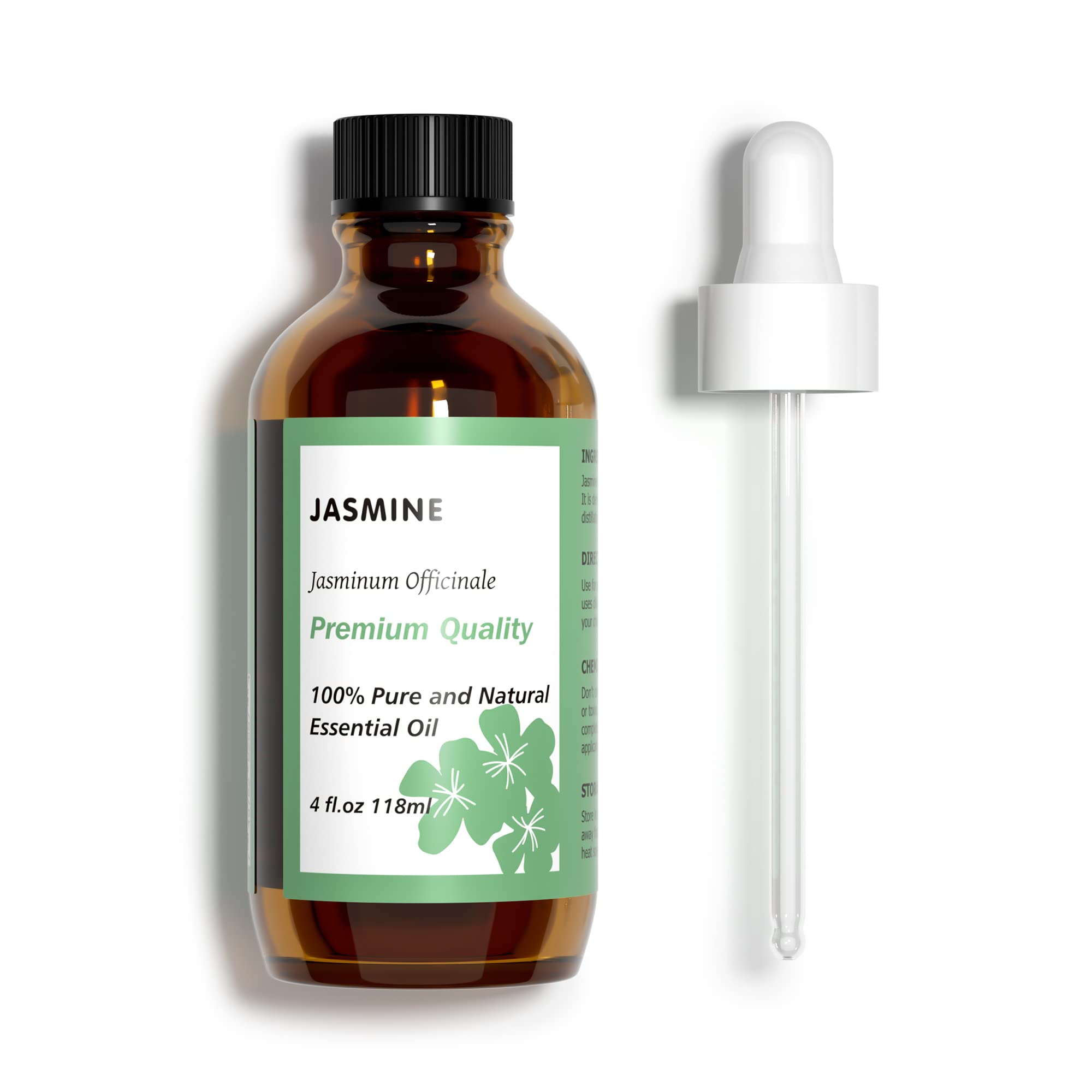 Jasmine Essential Oil for Diffuser Pure and Natural Aromatherapy