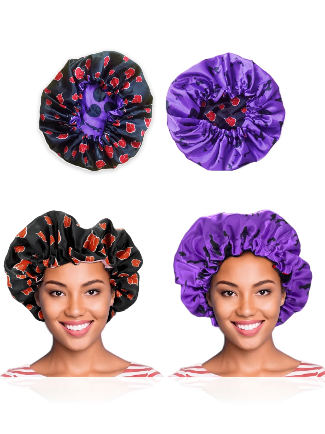 Queen Supply Products Anime Durag and Silk Bonnet