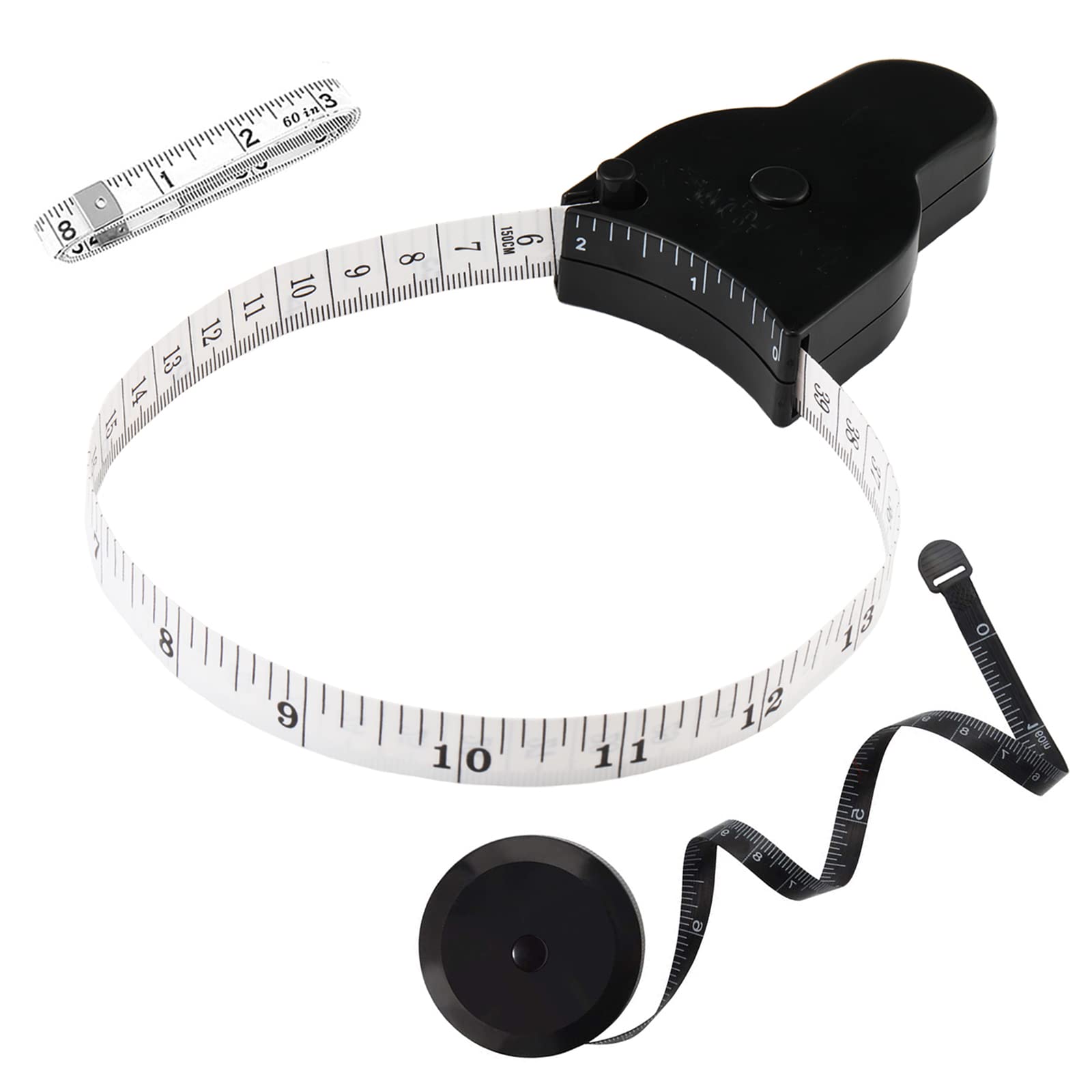 1pc Precision Automatic Body Measuring Tape, Multi-Functional