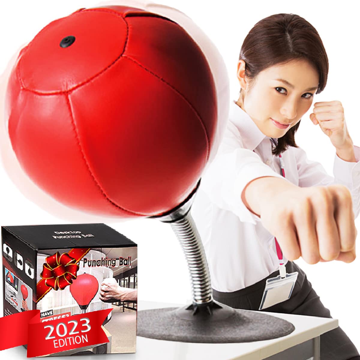 Fun punch Rage Bag Desktop Punching Bag Boxing Ball Stress Relief