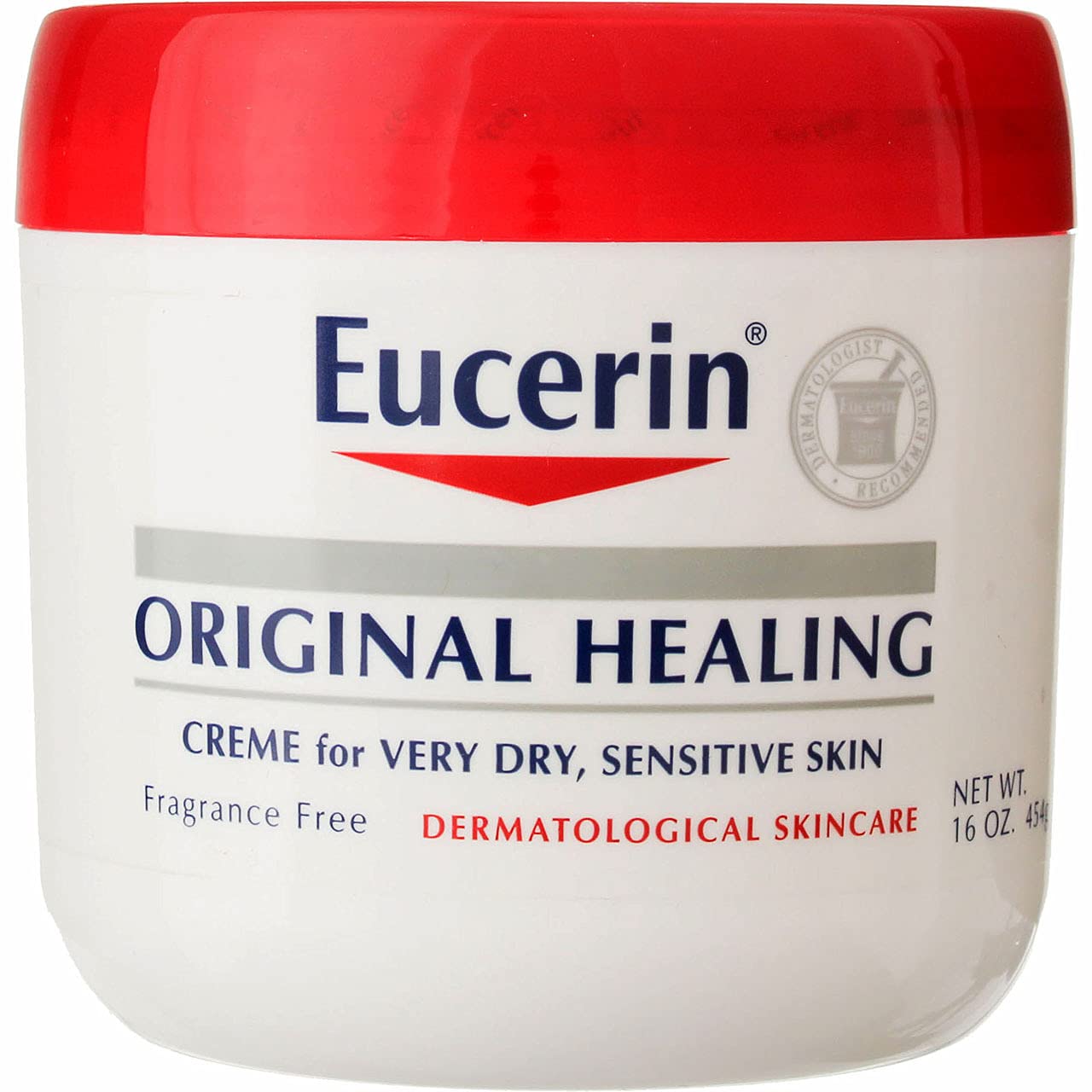 Eucerin Original Healing Cream For Skin Fragrance Free oz (454 g)
