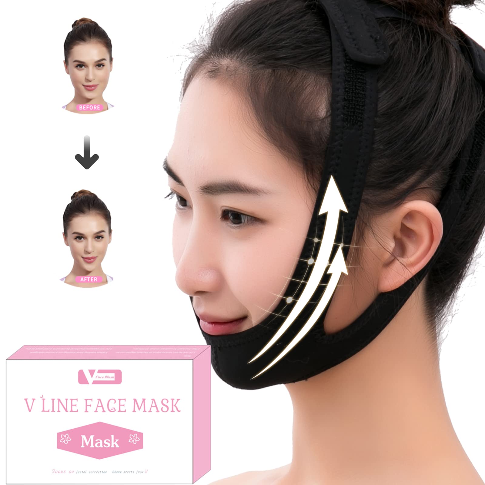 V Line Mask Facial Slimming Strap Face Mask Slimming Bandage Face