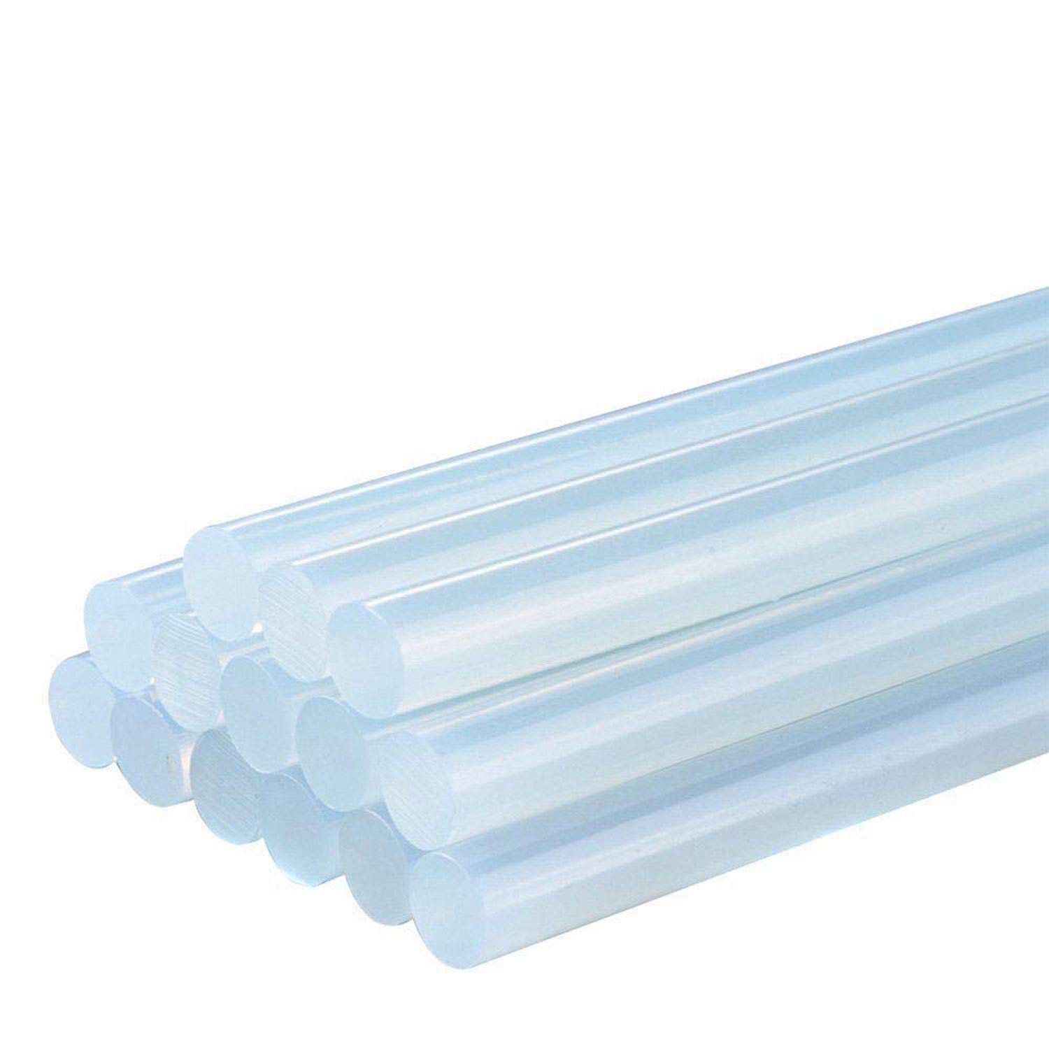 White Hot Glue Sticks Full Size 8 Long X 0.43 Dia 36 Pack Hot Melt Glue  Sticks