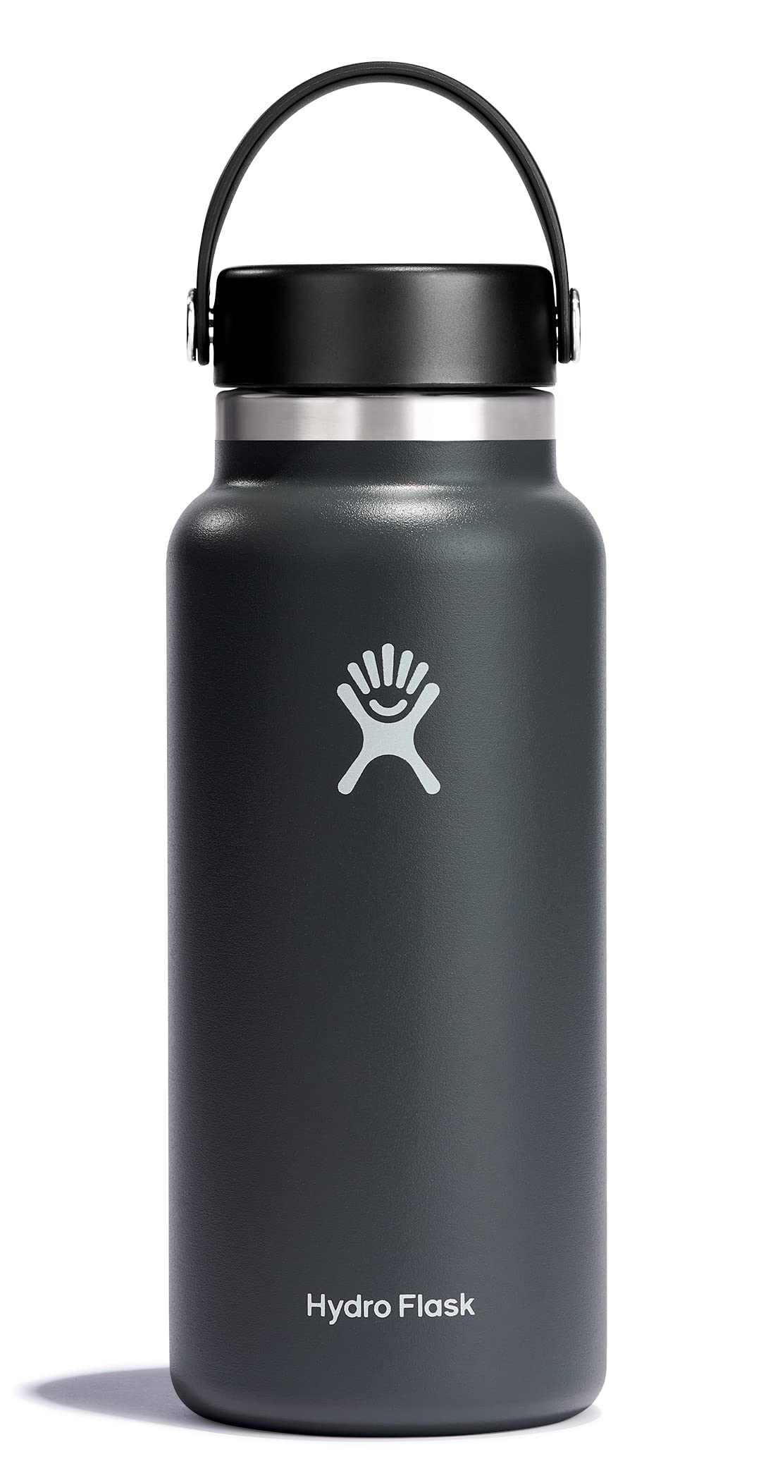 Hydro Flask Wide Mouth Bottle with Flex Cap 32 Oz Stone