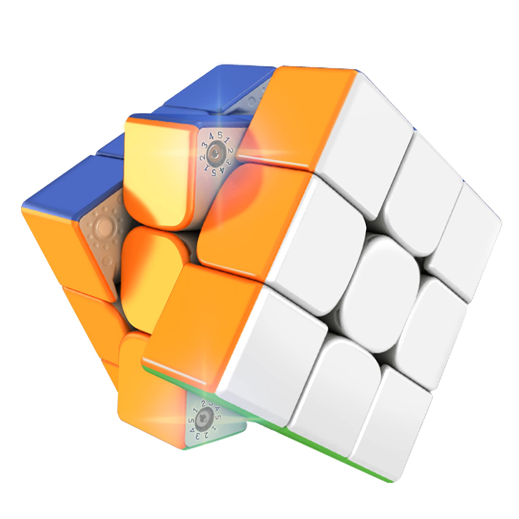  Rubik's Cube, 3x3 Magnetic Speed Cube, Faster Than Ever  Problem-Solving Cube : Clothing, Shoes & Jewelry