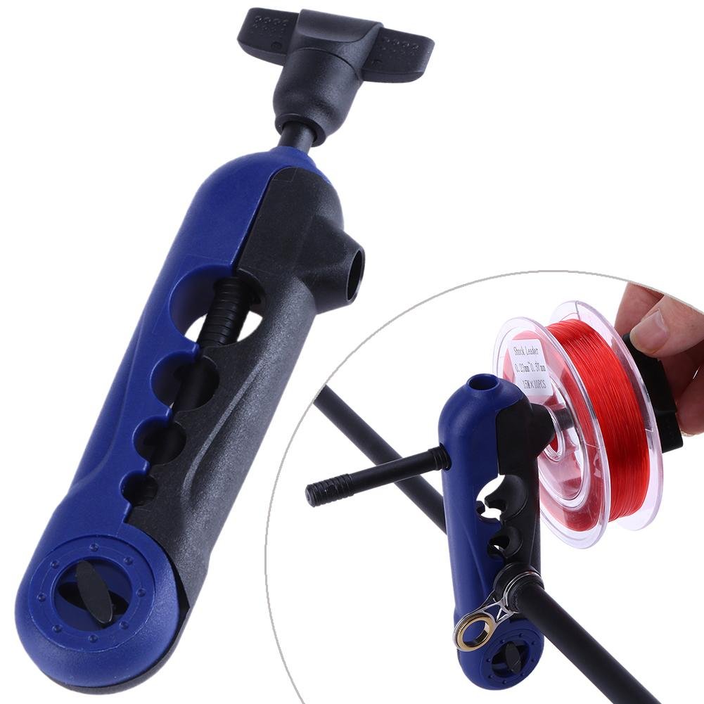 Mini Fishing Line Winder Spooler Machine Portable Adjustable Spinning Reel  Spool Spooling Station System Baitcaster Fishing Tackle Carp Accessories  Works Clips for Various Sizes